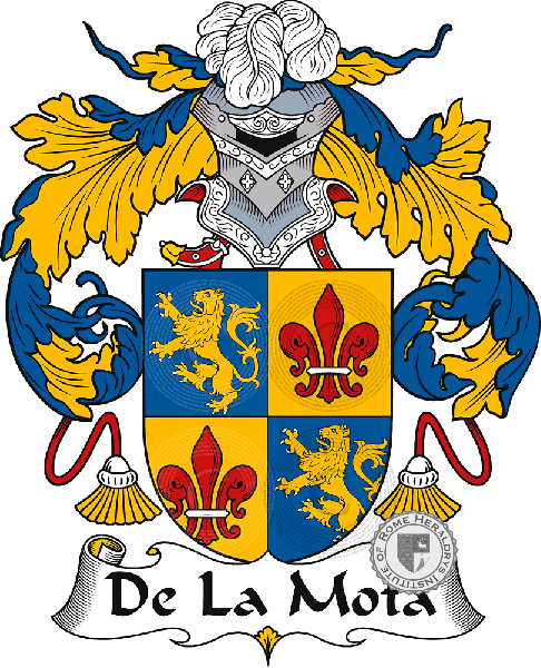 Coat of arms of family Mota (de la)
