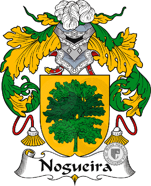 Coat of arms of family Nogueira