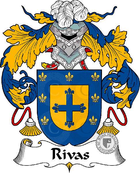 Coat of arms of family Rivas or Ribas II