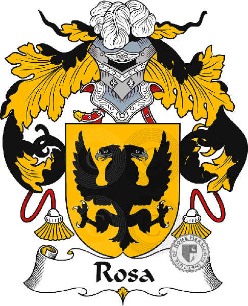 Escudo de la familia Rosa ( de la)