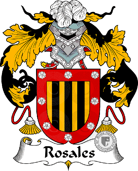 Wappen der Familie Rosales