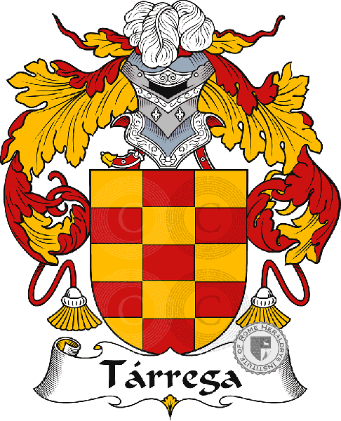 Coat of arms of family Tárrega