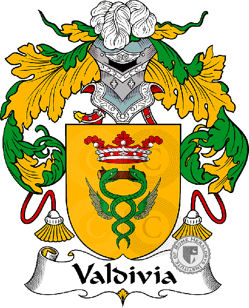 Wappen der Familie Valdivia
