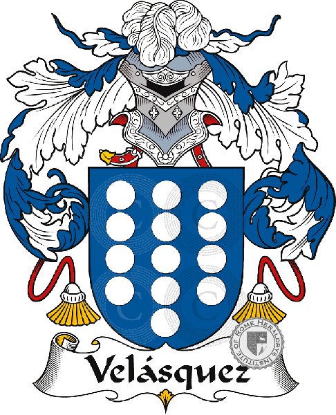 Escudo de la familia Velásquez