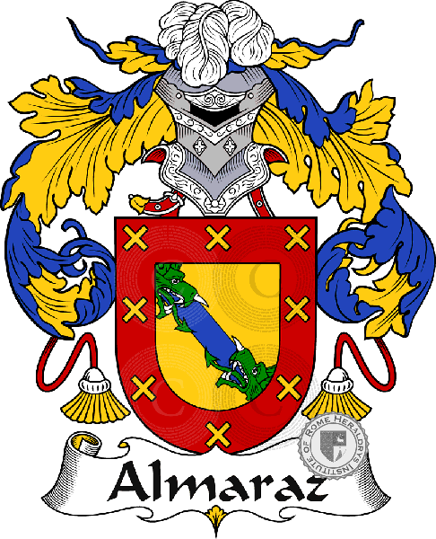 Coat of arms of family Almaraz