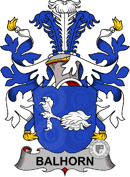 Coat of arms of family Balhorn