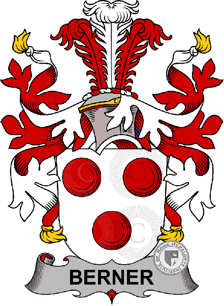 Coat of arms of family Berner
