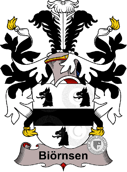 Escudo de la familia Biörnsen