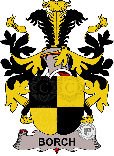 Coat of arms of family Borch
