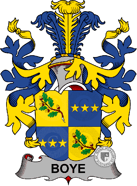 Wappen der Familie Boye