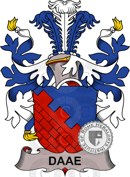 Coat of arms of family Daae