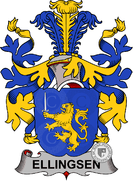 Escudo de la familia Ellingsen