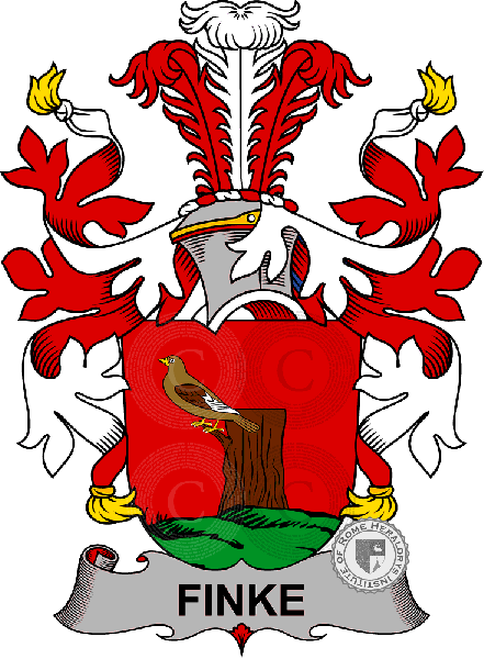 Coat of arms of family Finke