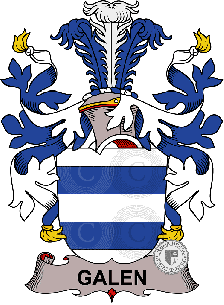 Coat of arms of family Galen