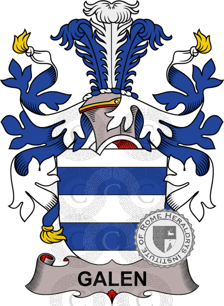 Escudo de la familia Galen