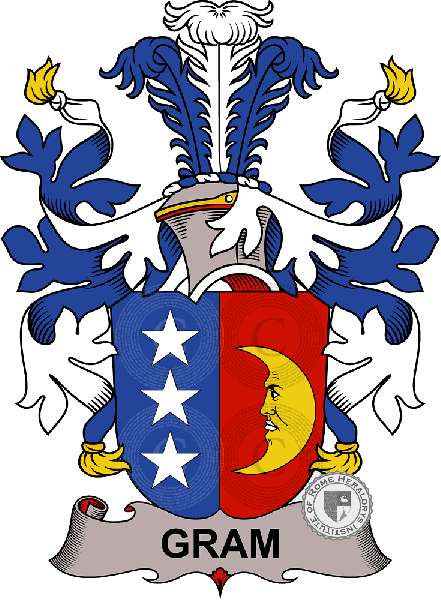 Coat of arms of family Gram