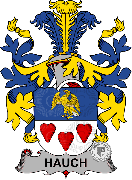 Coat of arms of family Hauch