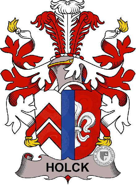 Coat of arms of family Holck