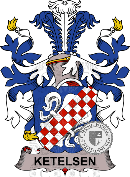 Coat of arms of family Ketelsen