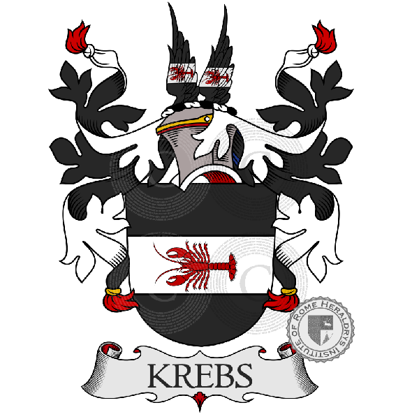 Wappen der Familie Krebs
