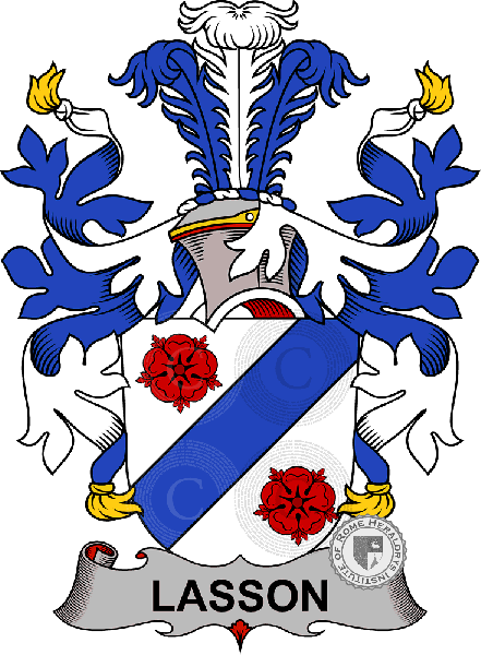Wappen der Familie Lasson or Lassen