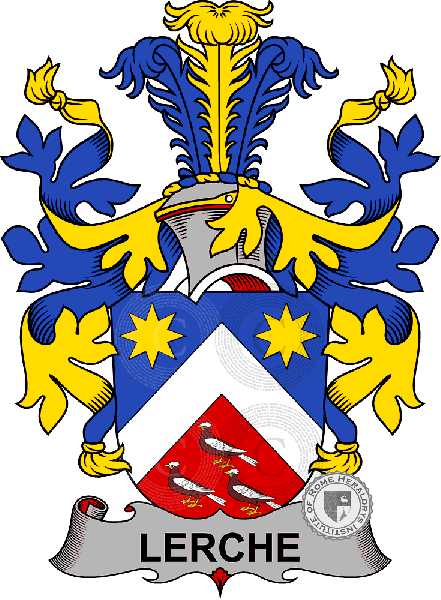 Coat of arms of family Lerche