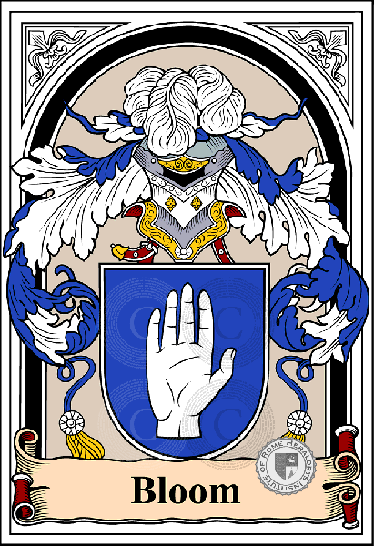 Coat of arms of family Bloom