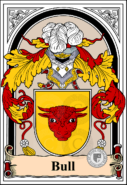 Coat of arms of family Bull