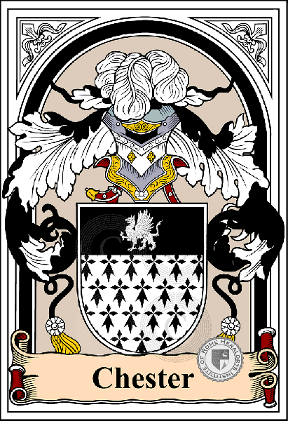 Coat of arms of family Chester