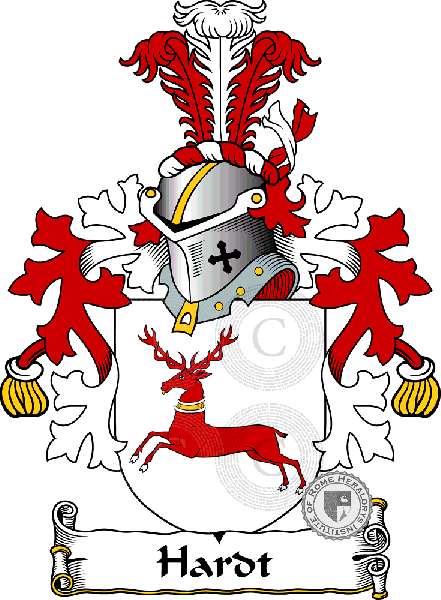 Wappen der Familie Hardt