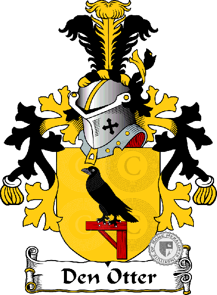 Coat of arms of family Den Otter