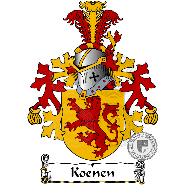 Coat of arms of family Koenen
