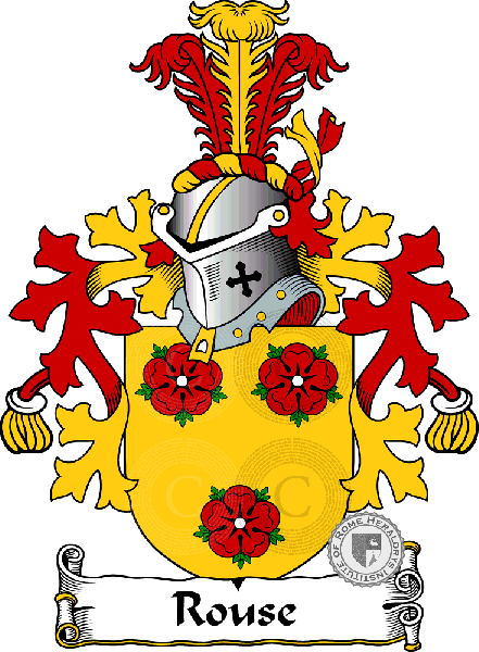 Coat of arms of family Rouse