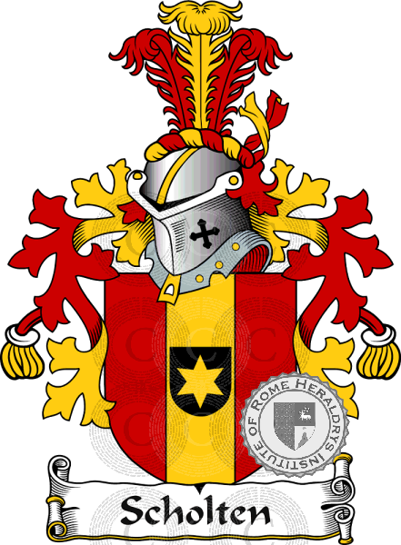 Wappen der Familie Scholten