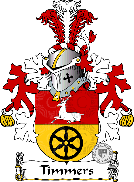 Coat of arms of family Timmers