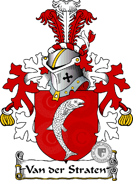 Wappen der Familie Van der Straten