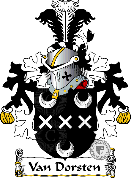 Wappen der Familie Van Dorsten