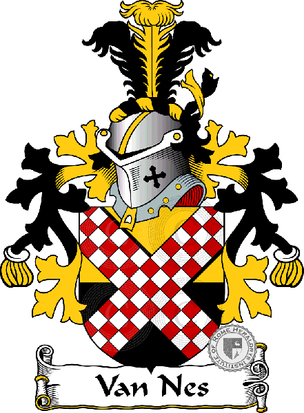 Wappen der Familie Van Nes