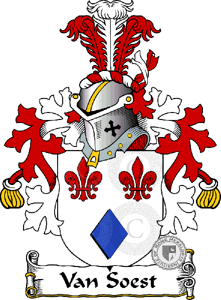 Wappen der Familie Van Soest