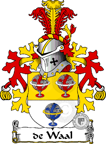 Wappen der Familie de Waal
