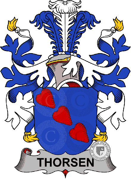 Escudo de la familia Thorsen