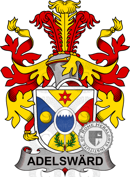 Escudo de la familia Adelswärd