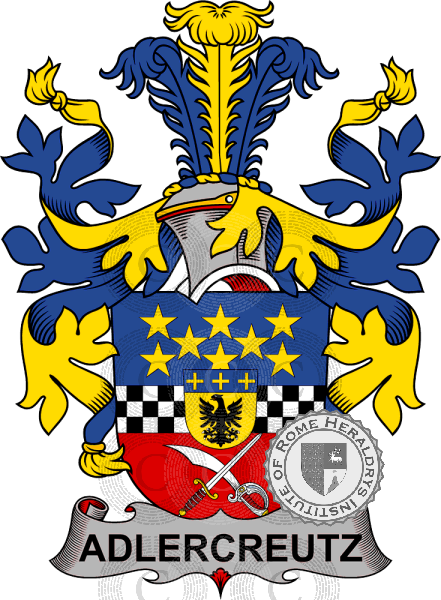 Coat of arms of family Adlercreutz