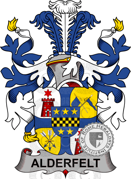 Escudo de la familia Adlerfelt