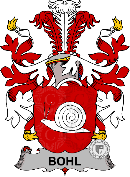 Coat of arms of family Bohl