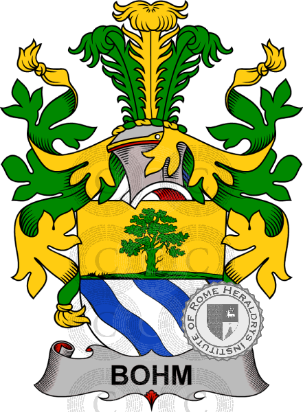 Escudo de la familia Bohm