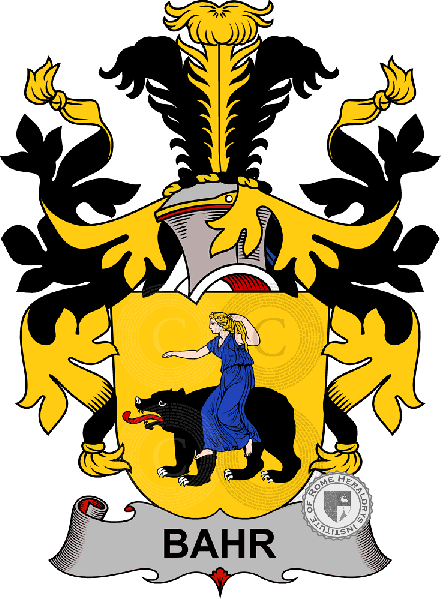 Wappen der Familie Båhr