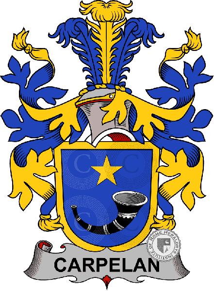 Coat of arms of family Carpelan