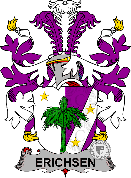 Coat of arms of family Erichsen