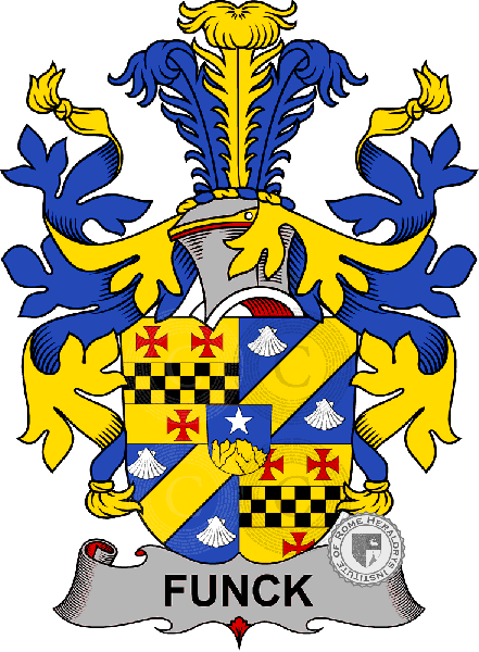 Coat of arms of family Funck